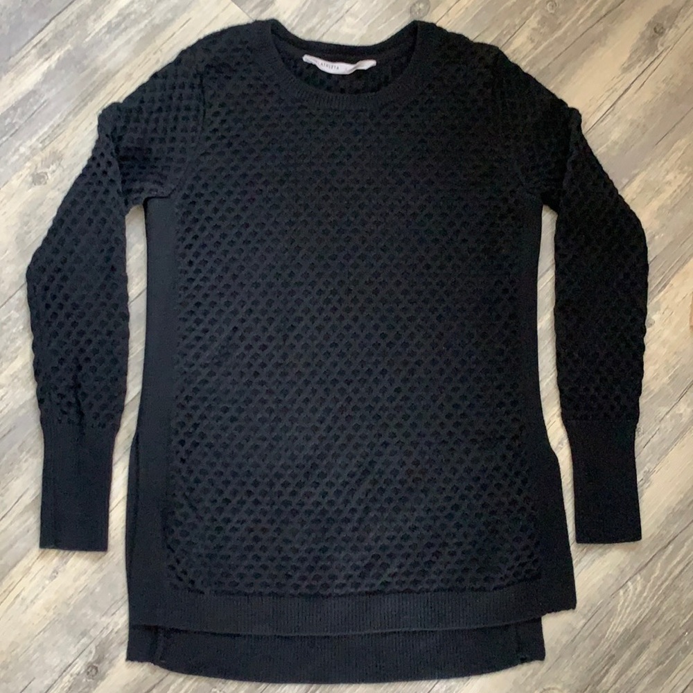 Athleta Honeycomb Merino Tunic Sweater